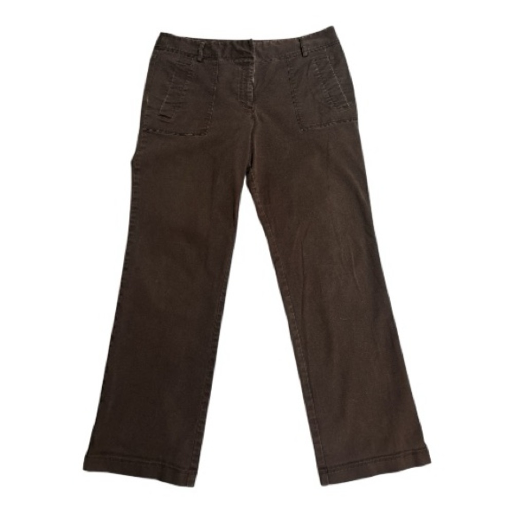 LOFT Chocolate Stretch Pants